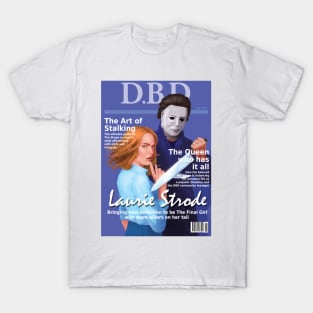 Dead by Daylight Magazine Cover - Laurie Strode & The Shape T-Shirt